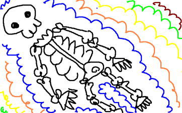 創太郎　パソコンでお絵かき