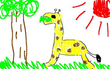 創太郎　パソコンでお絵かき