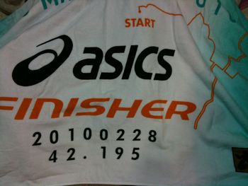 今更　2010東京マラソン