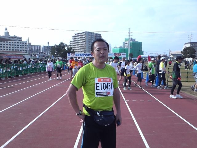 第22回かすみがうらマラソン　なんとか完走