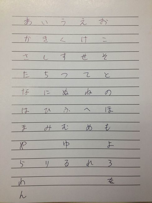 汚文字克服作戦　始まる