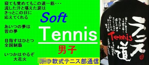 かくて息子はテニスに戻る